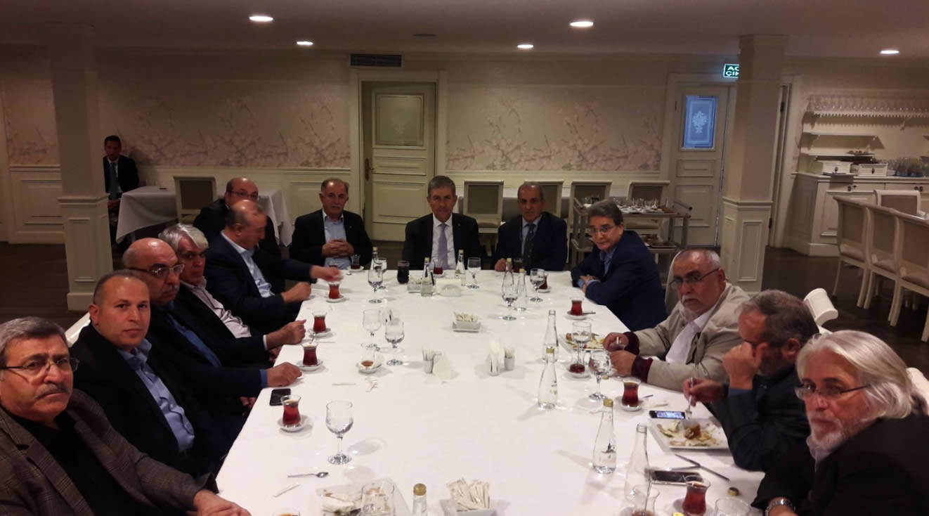 Sağlık Bakanı Dr Ahmet Demircan Erunim Mttb Der yönetim kurulu üyeleri ile İstanbul Florya Sosyal tesislerinde...